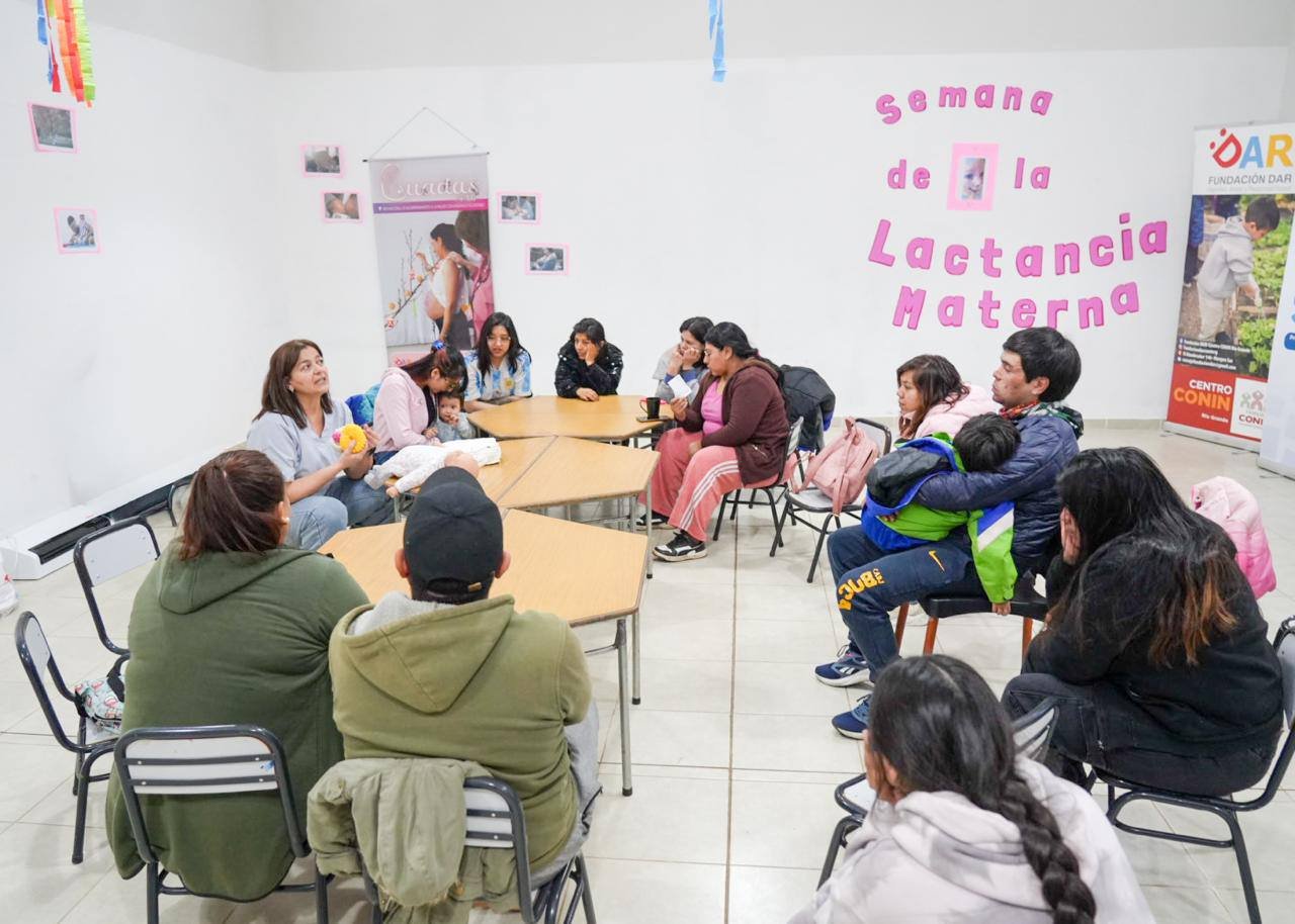 El Municipio realizó actividades por la Semana de la Lactancia