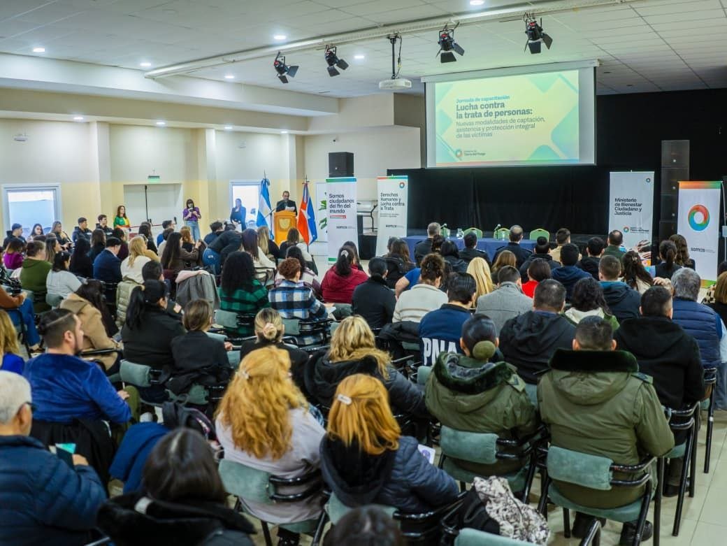 Más de 300 personas participaron de las Jornadas de Capacitación sobre Trata de Personas en Río Grande y Ushuaia