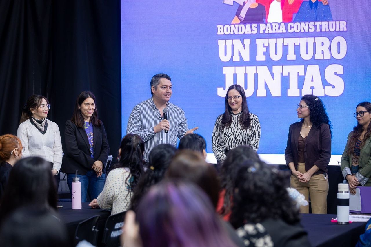 El intendente Martín Perez acompañó el último encuentro de «Rondas para Construir Futuro Juntas»