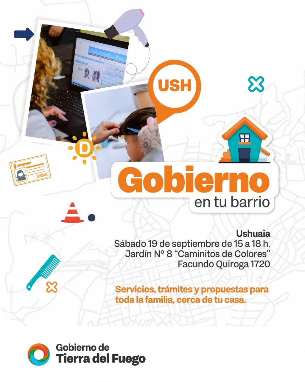 Gobierno en tu barrio llega con una nueva edición a Ushuaia este sábado