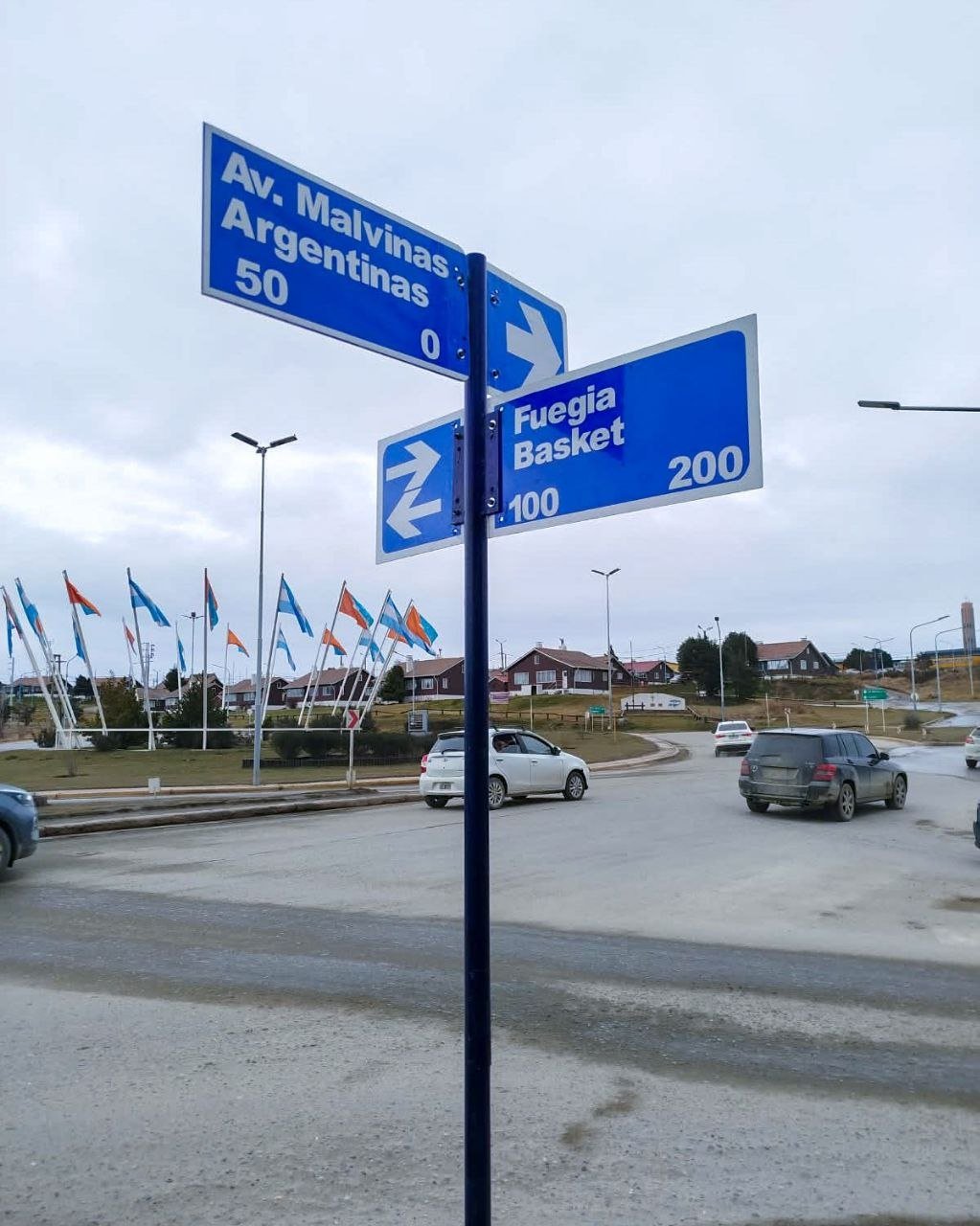 Ushuaia renueva la señalética vial en distintos puntos de la ciudad