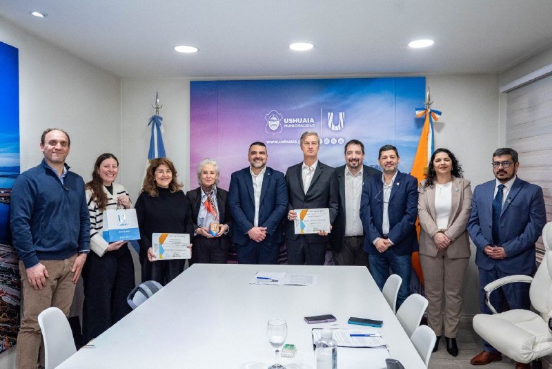 Walter Vuoto recibió al embajador de la Unión Europea y a autoridades de ICLEI