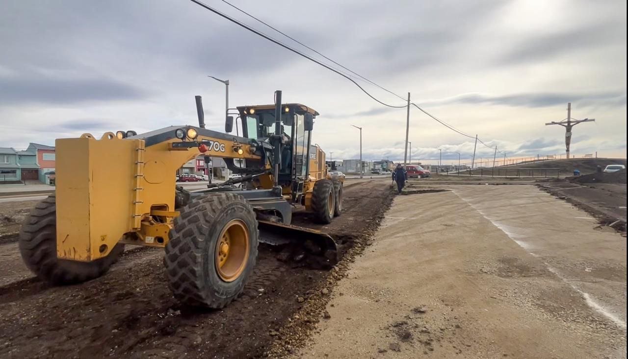 El municipio de Río Grande puso en marcha las obras en el espacio costanera del cristo