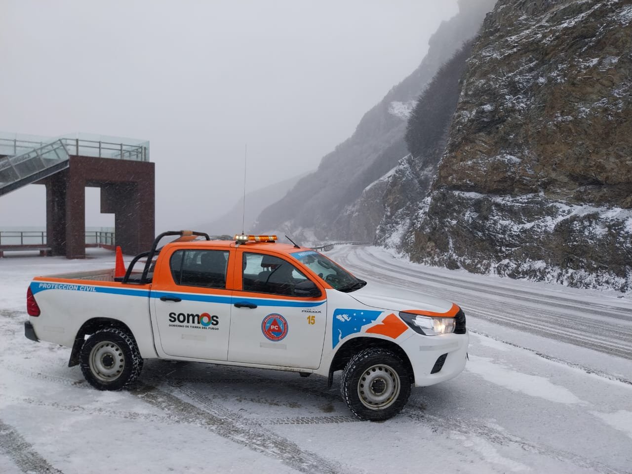 Rige alerta amarilla por intensas nevadas