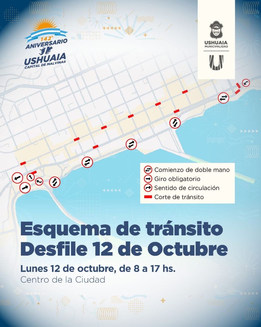 Maipú estará cortada de 8 a 17 horas y Prefectura Naval será habilitada como doble mano